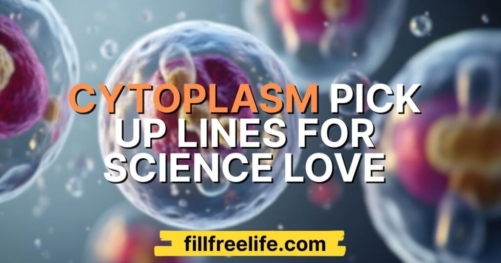 cytoplasm pick up lines