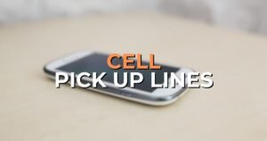 cell pick up lines