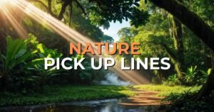nature pick up lines